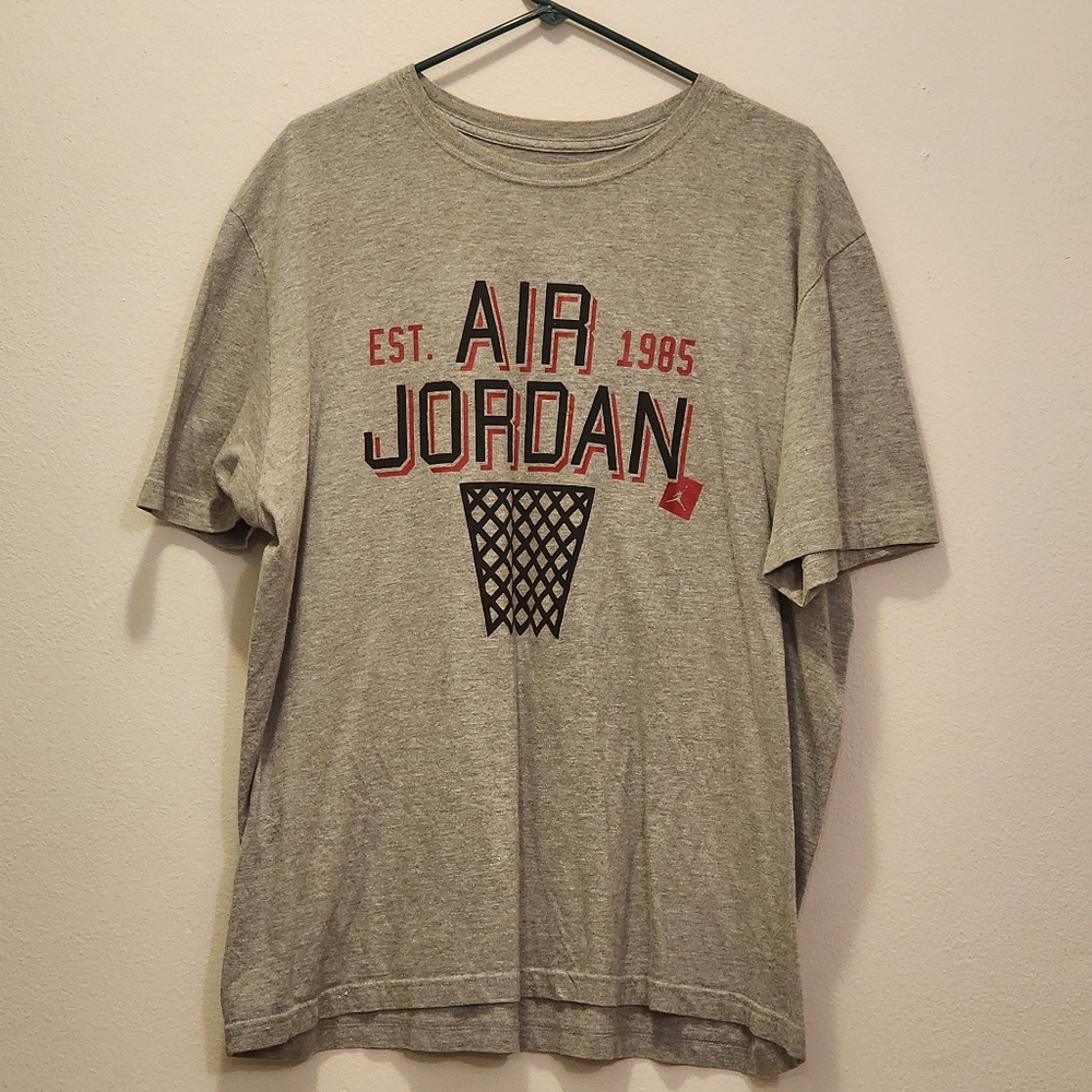 Gray "Jordan T-shirt"